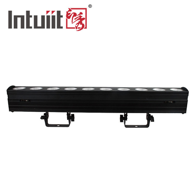 10x9W RGB DMX 3in1 LED lampe de lavage de paroi lumière linéaire de la barre de lavage