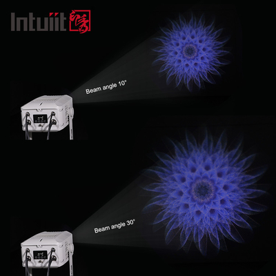 100W étanche à l'eau LED DMX Contrôle de la projection de la vague de l'eau Partie de jardin Lumière de l'effet d'onde de l'eau Projecteur de lumière