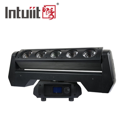 5x40W RGBW Tête mobile Lumière de barre tournante Éclairage professionnel de scène 4 en 1 Bar de scène de club Performance Tête mobile