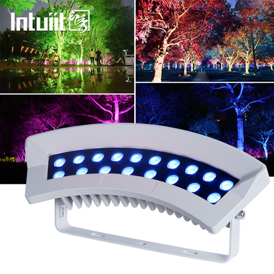 DMX512 36W rgbw couleur LED éclairage de l'arbre de câlin IP65 étanche lampe d'arbre spot lumière extérieure jardin paysage lumières