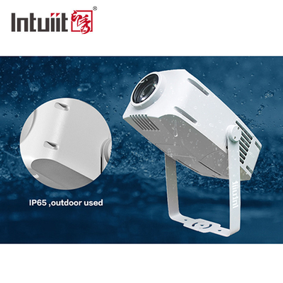 Logo personnalisé Lumières de façade extérieures IP65 imperméable à l'eau 200W Led RGBW Rotation Gobo Projecteur Gobo Lumière