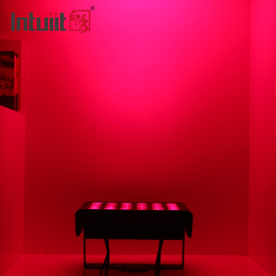 Éclairage LED résistant à l'eau 24pcs 160w RGBW 4 en 1 Ville Couleur Lumière 24*10w Extérieur LED Wall Washer Lampes de scène
