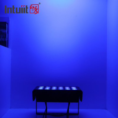 Éclairage LED résistant à l'eau 24pcs 160w RGBW 4 en 1 Ville Couleur Lumière 24*10w Extérieur LED Wall Washer Lampes de scène