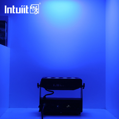 8X15W RGBW 4 en 1 LED Uplights Lumières de scène alimentées par batterie DJ Lumières à distance et DMX