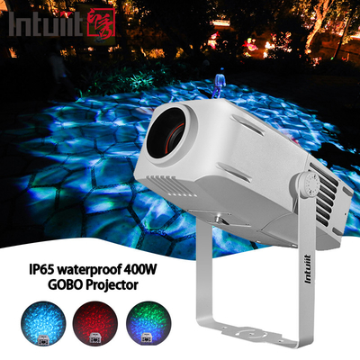 400w étanche à l'eau à l'extérieur à l'intérieur Led Pattern Logo personnalisé projecteur ondulation d'effet d'eau lumières