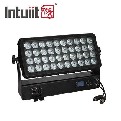Lumière de scène imperméable à l'eau IP65 RGBW 4in1 LED dmx512