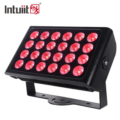 24PCS 10w résistant à l'eau Led Wall Washer Lumière haute puissance LED Flood Light RGBW LED City Color Light