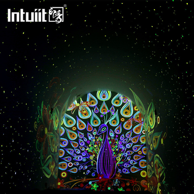 Étanche à l'eau 13W Sparkling Starry Firefly RGB Étoile Disco Parc de jardin Lumière laser