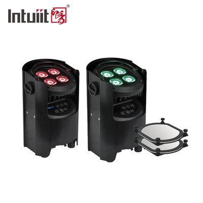 4x12W 4 en 1 RGBW Dj mariage batterie alimentée par LED Uplight WIFI sans fil Dmx discothèque