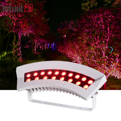 Lampes LED d'arbre d'accueil extérieur dmx512 36W RGBW luminaire de jardin coloré pour paysage Éclairage IP65 Aluminium LED de l'arbre d'accueil