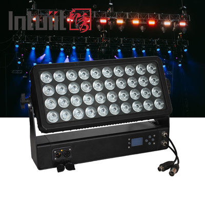Lumière de lavage de couleur de la ville 400W Led Wall Washer Light RGBW 4in1 alliage d'aluminium IP65 DMX512