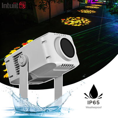Résistance à l'eau 100W Logo personnalisé Publicité Gobo rotatif projecteur Lumière Publicité extérieure