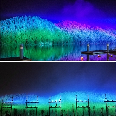 48X40W lumière de ville couleur RGBW 4in1 ip65 étanche à l'eau de haut bâtiment lave-murs lumière de scène