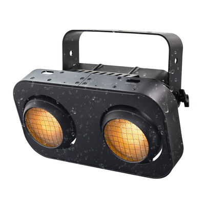 200W Cob LED Par Can Stage Light Blanc chaud ou RGB 2 yeux LED Blinder Light DMX Lumières du public