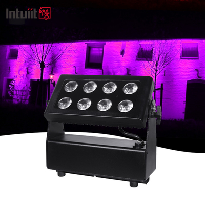 LED 12x15W RGBW Proyecteur de lavage Éclairage de scène DMX Contrôle imperméable à l'eau IP65 Dj Disco Ourdoor Parque Laveuse Lampette de décoration