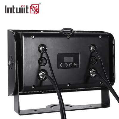 8X15W ville couleur lumière RGBW 4in1 IP54 étanche à l'eau lampe de lave-vaisselle murale pour DJ bar scène de concert en plein air batterie alimentée