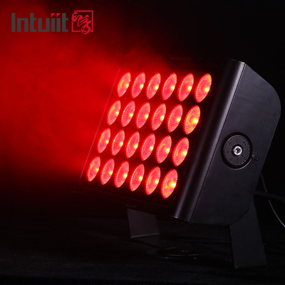 8X15W RGBW 4 en 1 projecteur LED imperméable à l'eau DMX Contrôle Plat projecteur arrière-plan Wall Wash Light Lumière de scène