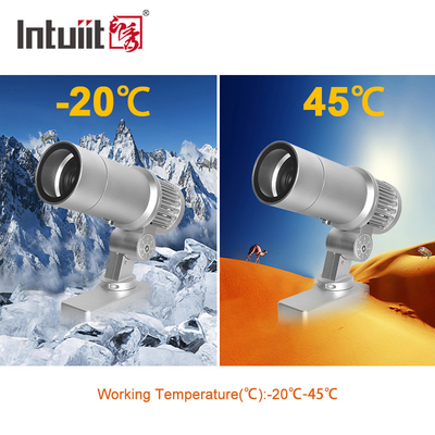 60W personnalisé LED HD Couleur changée intérieure et extérieure ip65 imperméable à l'eau Rotation de la publicité Lumière de projection d'image Gobo Logo Projecteur