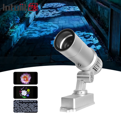 60W personnalisé LED HD Couleur changée intérieure et extérieure ip65 imperméable à l'eau Rotation de la publicité Lumière de projection d'image Gobo Logo Projecteur