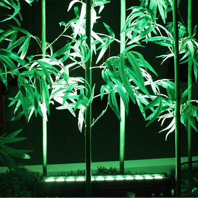 12X3W Lumière de lave-vaisselle extérieure LED IP65 imperméable à l'eau DMX RGB LED Lumière de lave-vaisselle linéaire pour éclairage de façade de bâtiment architectural