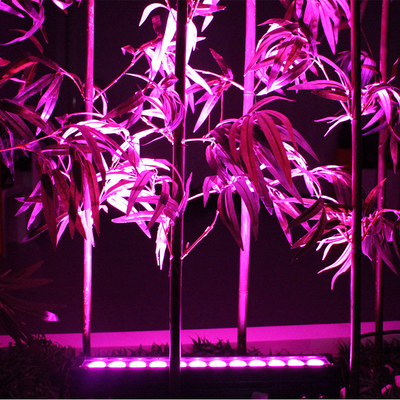 12X3W Lumière de lave-vaisselle extérieure LED IP65 imperméable à l'eau DMX RGB LED Lumière de lave-vaisselle linéaire pour éclairage de façade de bâtiment architectural