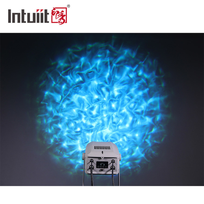Projecteur de logo LED étanche à l'eau 400W pour l'extérieur Lumière IP65 pour la projection de paysage Gobo Océan Vague d'eau bleue Effet ondulatoire dynamique