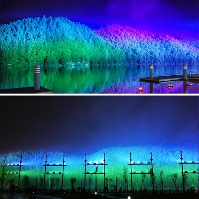 IP65 imperméable à l'eau extérieur RGBW LED Bar Wall Wash 1500W City Flood Strobe DJ Matrix Light Aluminium Éclairage de scène bâtiment