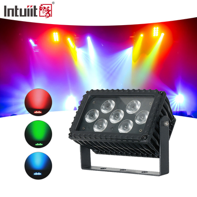 7x3W LED extérieur RGBW Projection architecturale projecteur Façade