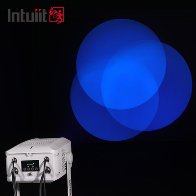 Proyecteur Gobo Extérieur 100W Résistant à l'eau Publicité Logo personnalisé Full color LED Proyecteur de logo résistant à l'eau
