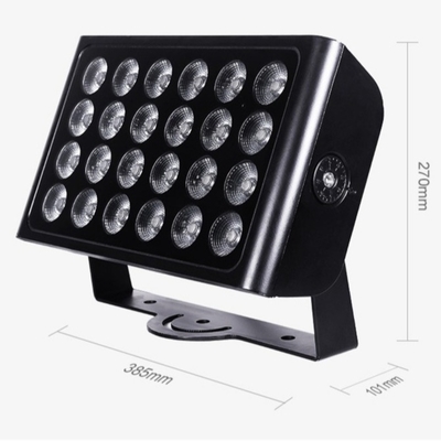 24x10w 4 en 1 Rgbw Led extérieur lave-murs lampes d'inondation jardin fête de mariage Dj lumière de scène