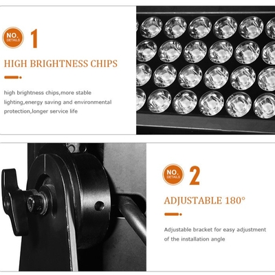 Professionnel étanche à l'eau IP65 1500W Rgbw 4in1 ville couleur Laveuse LED Flood Light Led Laveuse murale