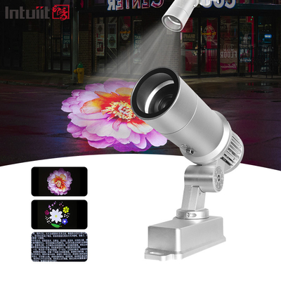Proyecteur de logo laser LED gonbo à rotation pour publicité extérieure IP65 60W