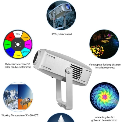 Lumières de publicité Gobo Projecteur 400W LED Sign Wall Projection Lamp Outdoor étanche à l'eau Ip65