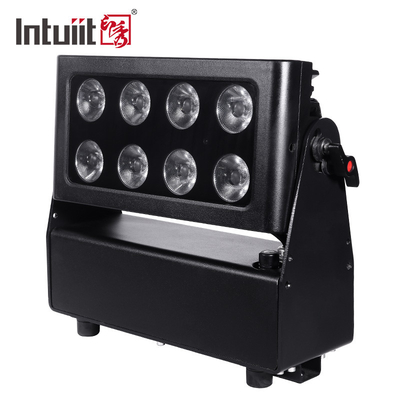 Proyecteur d'éclairage de ville sans fil à batterie étanche 8X15W RGBW LED Led Stage Lights
