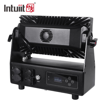 8X15W RGBW 4 en 1 projecteur LED imperméable à l'eau DMX Contrôle Plat projecteur arrière-plan Wall Wash Light Lumière de scène