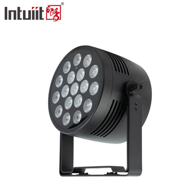 DJ Light 18pcs 20W 6IN1 RGBWA-UV Par plat extérieur Architectural Wash Light IP65 18x20W LED Par résistant à l'eau