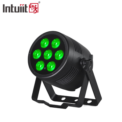DMX sans fil étanche à l'eau extérieure 7x20W RGBWA UV 6in1 IP65 LED Par Light Uplight Extérieur