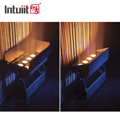 IP65 imperméable à l'eau 8x10w batterie sans fil alimentée par Par Uplight Dmx Stage Led Wall Washer Light