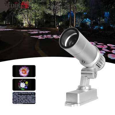 Lumière de projecteur Gobo pour publicité extérieure imperméable à l'eau 60W Lumière de logo Gobo