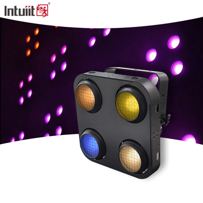 Ip65 4x90W Ambre Blanc chaud Led Cob Audience Blinder Lumière extérieure imperméable à l'eau 4 yeux Peaky Blinders