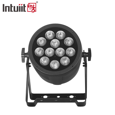 L'allumage d'aluminium RGBWA UV LED Par plat 12x20W éclairage DJ Par Cannes Dmx 512 Lumière de lavage éclairage de scène pour l'église