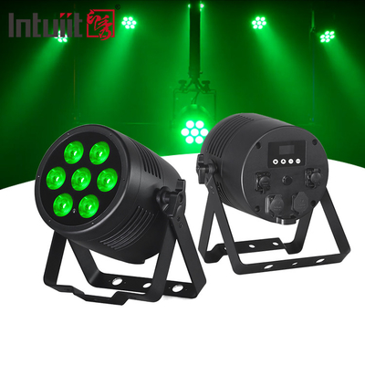 Lumière de scène LED Par RGBWA UV 6IN1 7x20w IP65 imperméable à l'eau Dmx LED Par