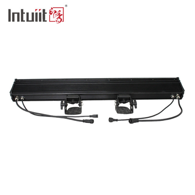 18×10W RGBW 4in1 étanche à l'eau extérieure LED Wall Wash Light DMX Scene Extérieur Pixel LED Bar Lighting IP65 Projection Lumières