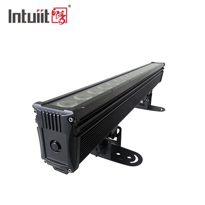 18×10W RGBW 4in1 étanche à l'eau extérieure LED Wall Wash Light DMX Scene Extérieur Pixel LED Bar Lighting IP65 Projection Lumières