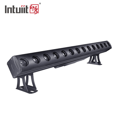 Lampes extérieures 14x15W Lampes de lavage de murs IP65 Dmx Control Rgbw Led Wall Washer Effect Éclairage de scène Pour la fête de bar disco