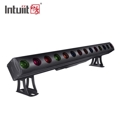 Lampes extérieures 14x15W Lampes de lavage de murs IP65 Dmx Control Rgbw Led Wall Washer Effect Éclairage de scène Pour la fête de bar disco