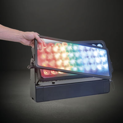 40x10W RGBW LED extérieur lumière d'inondation de lavage de la ville couleur IP65