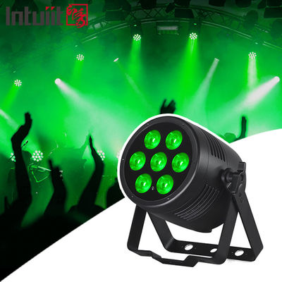 7x20W Rgbwauv Led Par stage Light Dmx512 Contrôle Par Light pour l'événement Mariage Église Par stage parties lumières