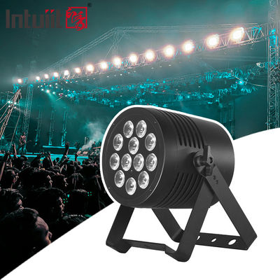 Lumières de scène LED extérieures DMX 12pcs*20W 6 en 1 RGBWA UV Par résistant à l'eau Lumière pour mariage / Scène / Disco / Concert