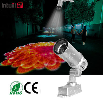 Proyecteur de logo Gobo IP65 étanche à l'eau Lumière de Noël extérieure 60w LED Proyecteur de logo Gobo Extérieur Publicité Lumière